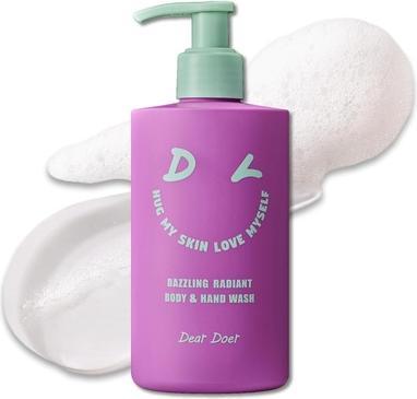 Actual product image Dear Doer Dazzling radiant body & hand wash