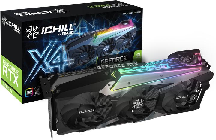 Actual product image Inno3D RTX3080 TI iChill X4 12GB GDDR6X HDMI 3xDP (12 GB)