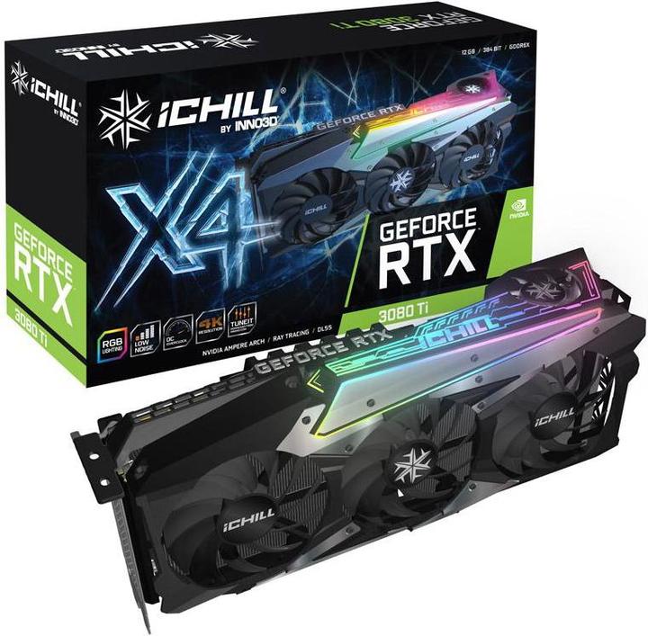 Actual product image Inno3D RTX3080 TI iChill X4 12GB GDDR6X HDMI 3xDP (12 GB)