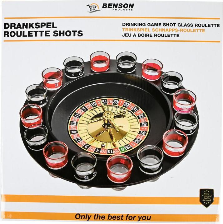 Immagine prodotto Benson Trinkspiel Schnapps-Roulette