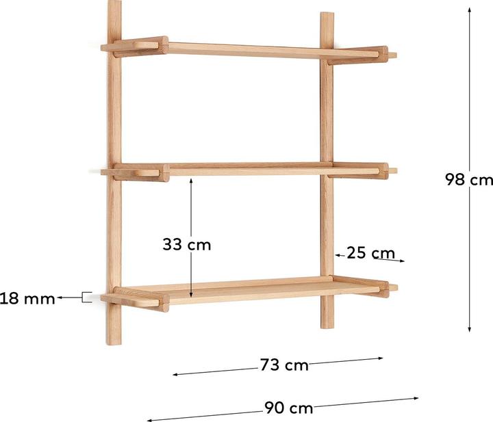 Immagine prodotto Kave Home Sitra (90 x 23 x 98 cm)