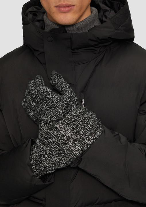 Produktbild S.Oliver Handschuhe Baumwollhandschuhe aus Moulinéstrick mit Touchscreen Funktion (2)