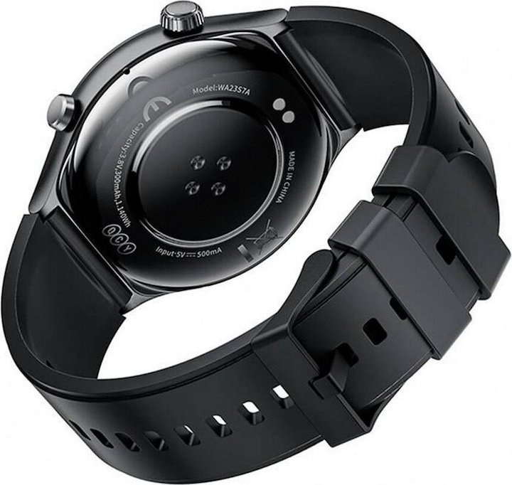 Actual product image QCY S7 smartwatch (black)