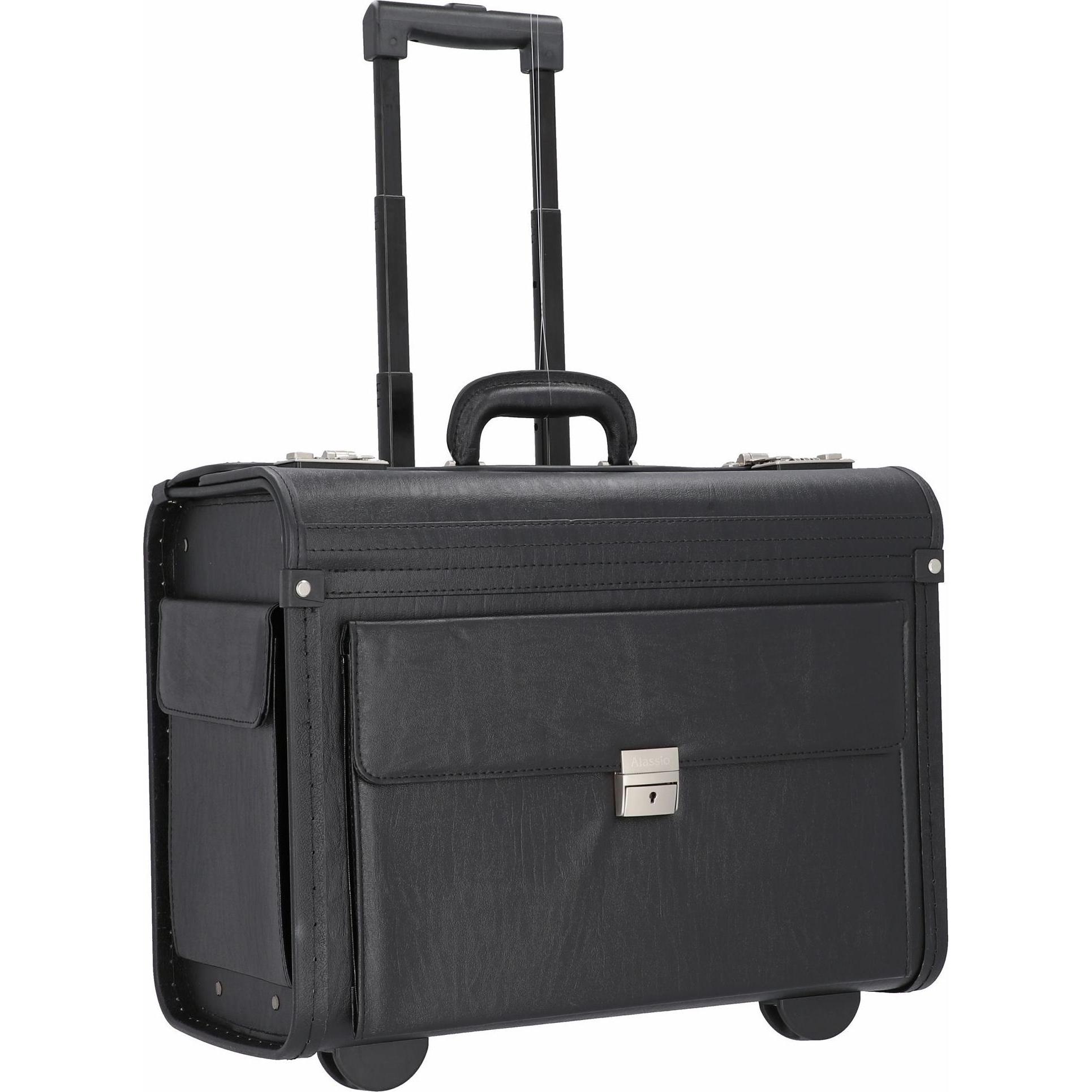 Jüscha, Koffer, Silvana, Schwarz, (39 l, Handgepäck (bis 50l))
