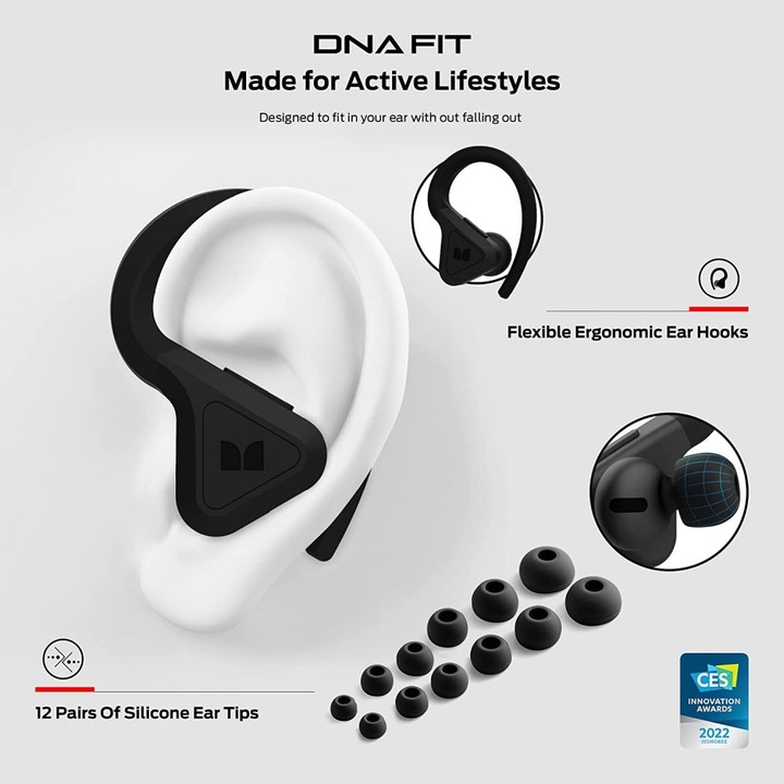 Actual product image Monster DNA Fit (ANC, 7.50 h, Wireless)