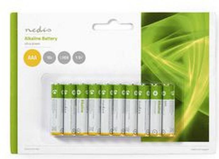 Produktbild Nedis Alkali-Batterie AAA 1,5 V 1 0 Stück Etui (10 Stk., AAA)