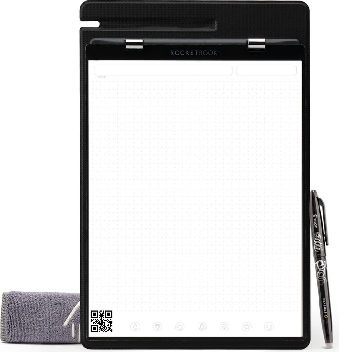 Rocketbook Orbit (A4, À rayures, Pointillés, Non contraignant)
