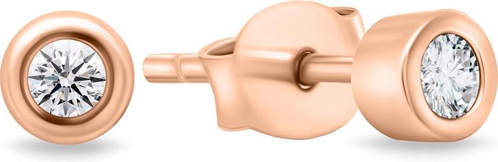 Immagine prodotto Brilio Argento - Orecchini senza tempo in bronzo con zirconi EA609R