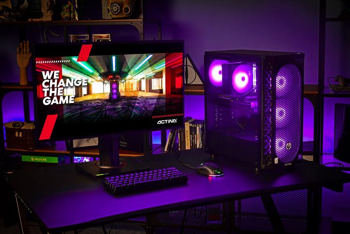 Produktbild Actina 5901443403326 PC AMD Ryzen™ 5 9600X 32 GB DDR5-SDRAM 1 TB SSD AMD Radeon RX 7700 XT Midi Towe (1000 GB, 32 GB)