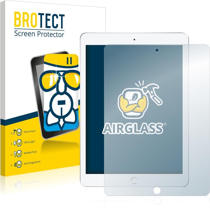 Produktbild BROTECT AirGlass Panzerglasfolie (1 Stk., Apple iPad 2010 (1. Gen), Apple iPad 2012 (2. Gen), Apple iPad 2012 (3. Gen), Apple iPad 2012 (4. Gen), Apple iPad 2017 (5. Gen), Apple iPad 2018 (6. Gen))