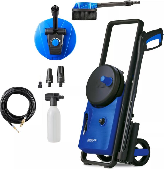 Produktbild Nilfisk Core 150-10 PowerControl mat EU Hochdruckreiniger Upright Electric 468 l/h 2000 W Blau (Netzbetrieb)