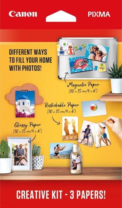 Actual product image Canon PIXMA Creative Kit 2 MG/RP/PP-201