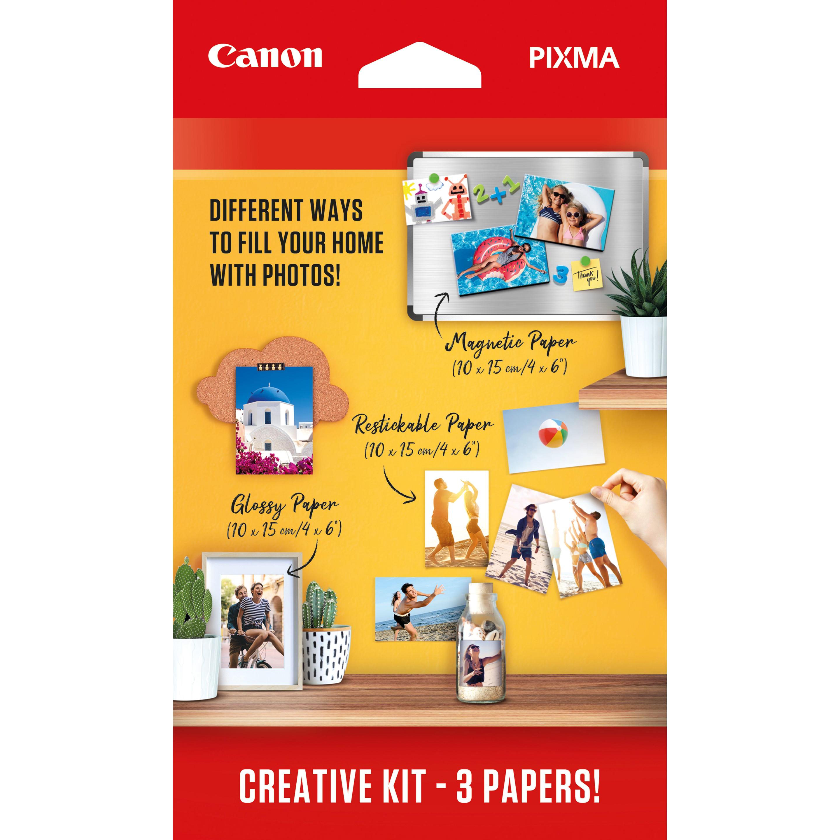 Canon, Thermopapierrolle, PIXMA Creative Kit 2 MG/RP/PP-201