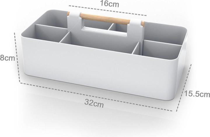 Actual product image Intirilife Make Up Organiser in Grey