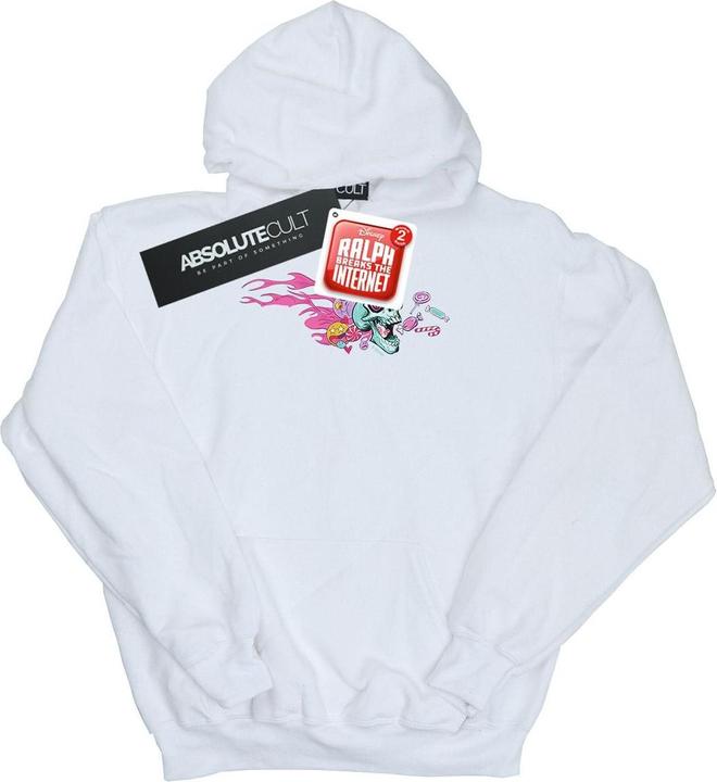 Immagine prodotto Disney Wreck It Ralph Candy Skull Felpa con Cappuccio Uomo (3XL)