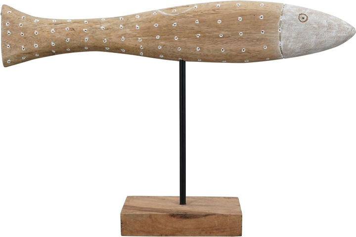 Produktbild Exner Garten und Wohnaccessoires FischSkulptur Artisanal (46 x 9 x 30 cm)