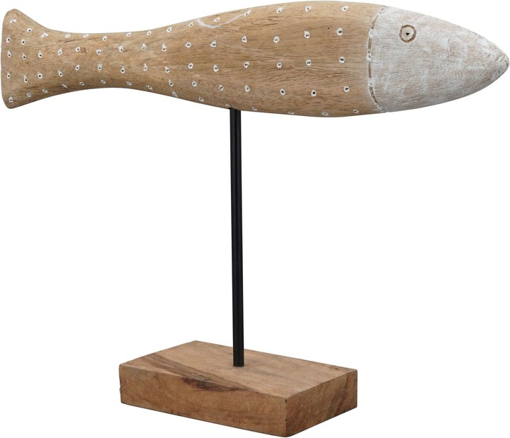 Produktbild Exner Garten und Wohnaccessoires FischSkulptur Artisanal (46 x 9 x 30 cm)