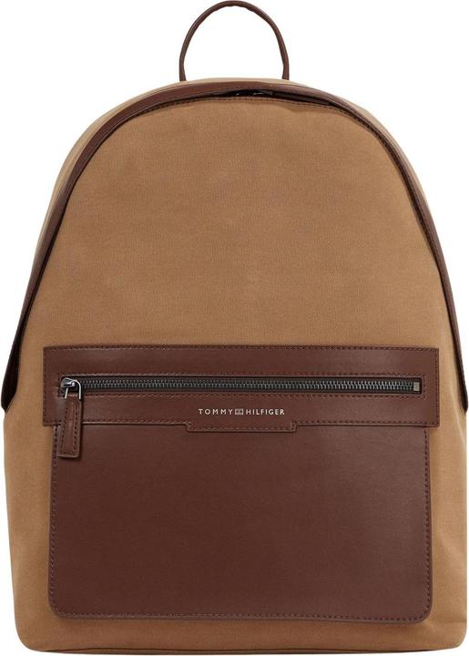 Actual product image Tommy Hilfiger Cowhide Leather Backpack