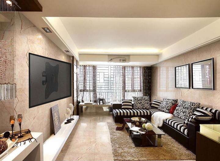 Produktbild equip Befestigungskit (schwenkbare Wandhalterung) für LCD-Display - Bildschirmgrösse: 5 (Wand, 25 kg, 23" - 42")