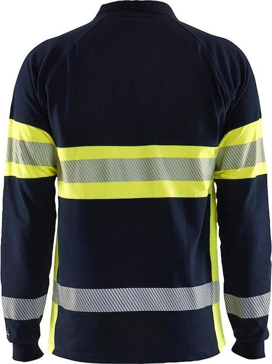 Produktbild Blakläder Inhärentes langärmeliges Multinorm-Piqué-Poloshirt (XS)