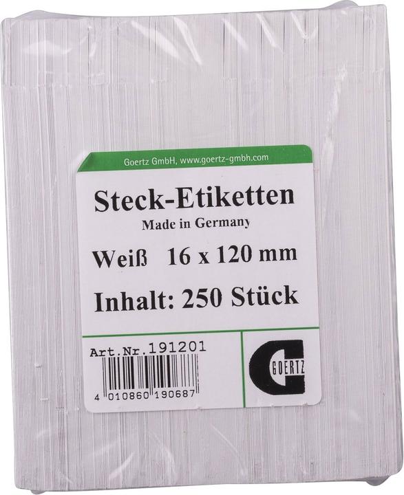 Image du produit Goertz Étiquettes à insérer (1.60 cm)