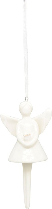 Produktbild Exner Garten und Wohnaccessoires EngelHänger Ivory - Dolomite - 9x6,5x7,8 cm