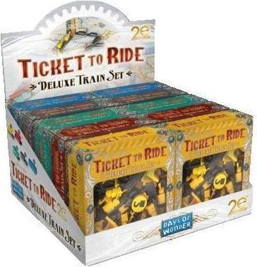 Image du produit Asmodée Les Aventuriers du Rail - 20e anniversaire : rouge (Allemand)