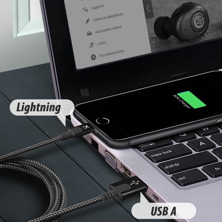 Actual product image Xtorm Original Series USB-A - Lightning (1 m, USB 2.0)