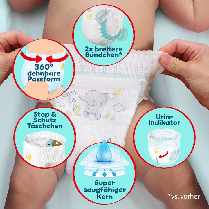 Produktbild Pampers Premium Protection Pants (Gr. 6, Monatsbox, 132 Stück)