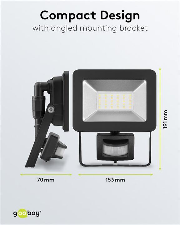 Immagine prodotto Goobay Faretto da esterno (2550 lm)