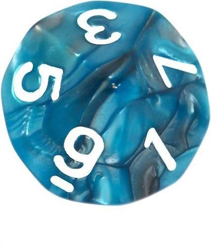 Immagine prodotto Rebel Set di dadi da gioco di ruolo - Due colori - Acciaio e Mėlyna