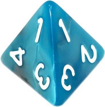 Immagine prodotto Rebel Set di dadi da gioco di ruolo - Due colori - Acciaio e Mėlyna