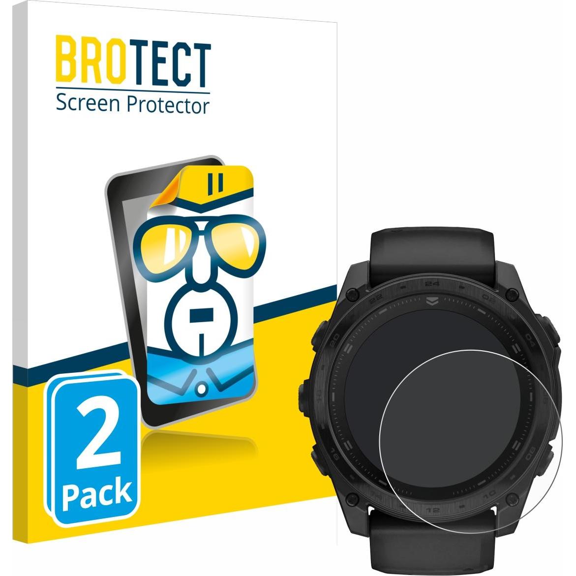 BROTECT Schutzfolie Displayschutz Displayschutzfolie Folie Klar Transparent, Smartwatch Schutzfolie, Transparent