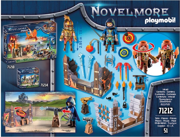 Produktbild Playmobil Novelmore vs. Burnham Raiders - Zweikampf (71212, Playmobil Novelmore)