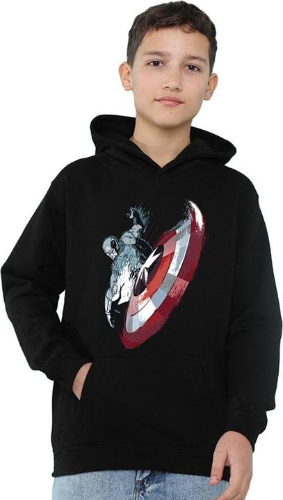 Produktbild Captain America Kapuzenpullover Zum Überziehen (116)