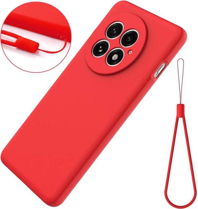 Produktbild Cover-Discount OnePlus 13 - Silikon Gummi Hülle mit Riemen (OnePlus 13)