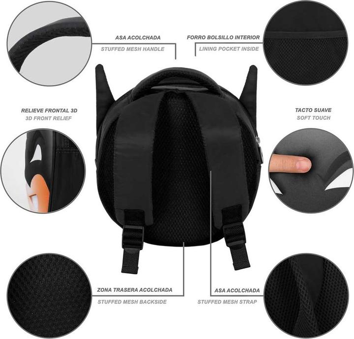 Actual product image Karactermania Emoji Backpack Send