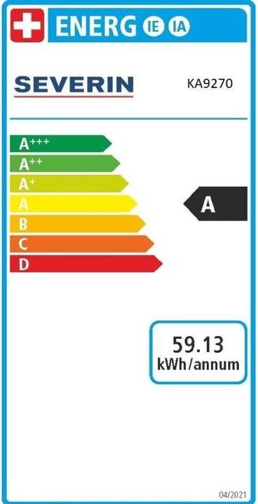 Energie-Label Severin KA9270
