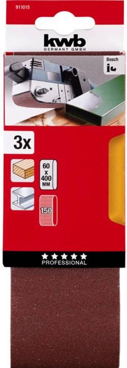 Image du produit kwb Bande abrasive 60X400 grain 150 (150)