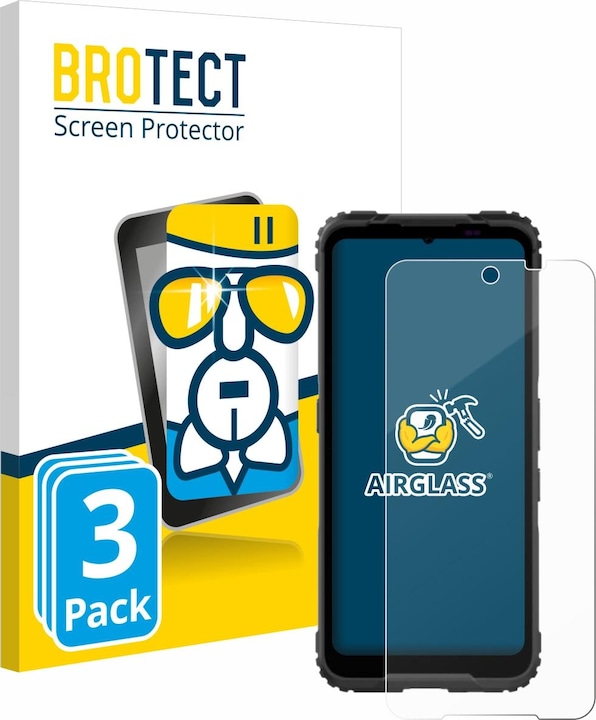 Actual product image BROTECT AirGlass Glass (3 Piece, ZTE Blade V6)
