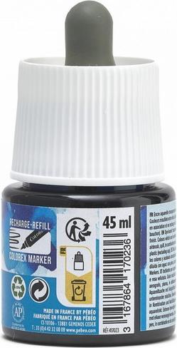 Productafbeelding Pebeo Colorex waterinkt (Blauw licht, 45 ml)