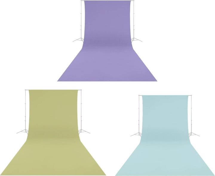 Produktbild Westcott Wrinkle Resistant Backdrop Light Moss Green (9' x 20') (609.60 cm)