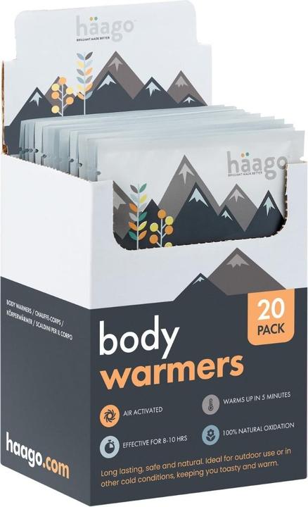 Image du produit Häago Chauffe-corps 20 pièces
