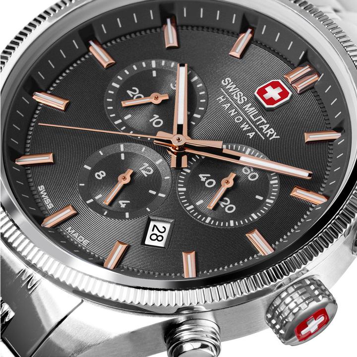 Image du produit Swiss Military Hanowa SMWGC0003103 Airman First Class (Chronographe, Swiss Made, 43 mm)