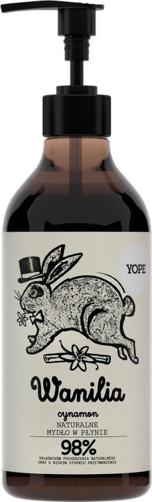 Yope Vanilla & Cinnamon Liquid Soap 500 ml (Flüssigseife, 500 ml)