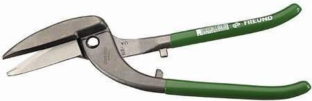 Produktbild Freund Pelikan Tin snips 300mm HRC 56, left (red PVC handles) (300 mm)