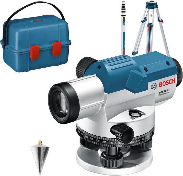 Actual product image Bosch Professional Professional GOL20G EU + BT160 + GR500 + Case