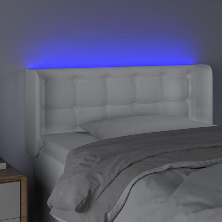 Actual product image vidaXL LED Kopfteil (103 x 16 x 88 cm)