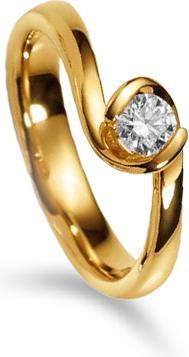 Produktbild Muau Solitaire (54, 750/18 K Gold)