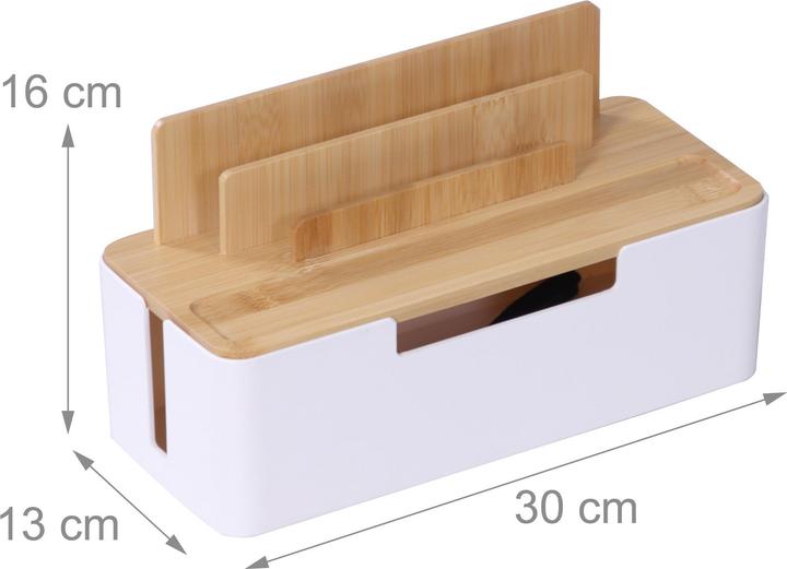 Actual product image Relaxdays cord box